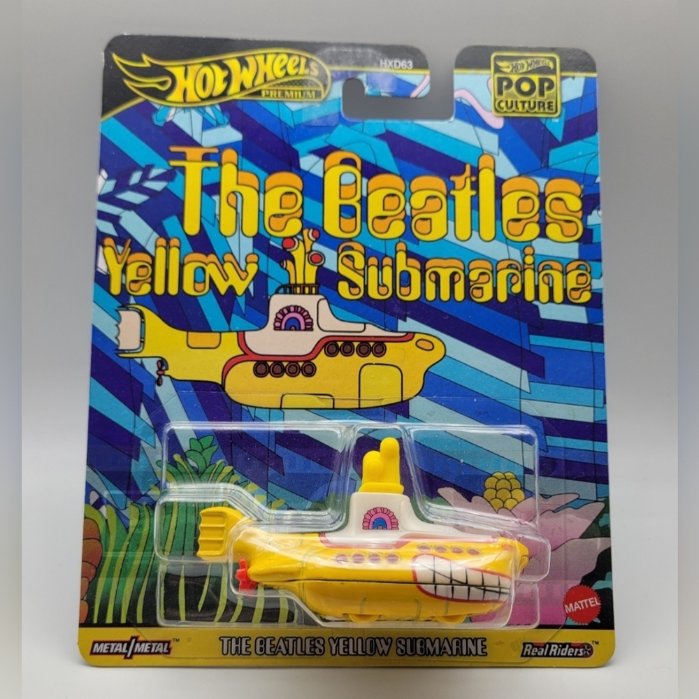 Hot Wheels Pop Culture 2025 The Beatles Yellow Submarine